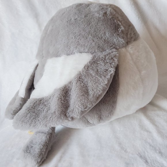 Fuku Fuku Shimaenaga Friends - Fluffy Good Luck Plushies (GREY - Hina Chan) - Picture 4 of 9